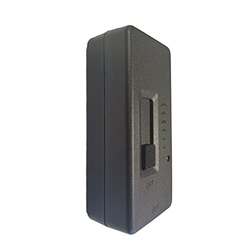 YDC Quick Terminals Receptacle,LED and Incandescent Slide Tabletop Dimmer Switch,Thru-Cord (Slide) Full Range Dimmer Switch Inline Dimmer Match for Satco 80-2701 SPT-2 Wire and Other Lights Black
