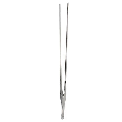 Aquarium Tweezers, 45cm Stainless Steel Feeding Tongs, Rust Long Handle for Reptile, Plant, and Deep Tank Use (Straight Tweezers) - size: Straight Tweezers