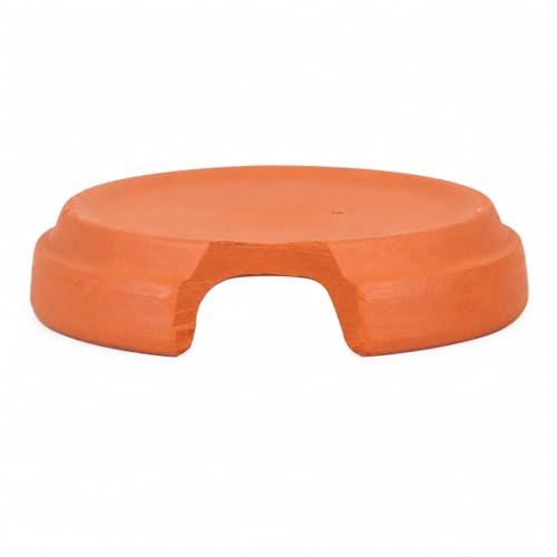 Terracotta Snake Hide, Reptile Hide Cave for Geckos Scorpions, Terrarium Decor Reddish Brown 100g, Small Reptile Hide (Diameter: - size: Small Reptile Hide (Diameter: