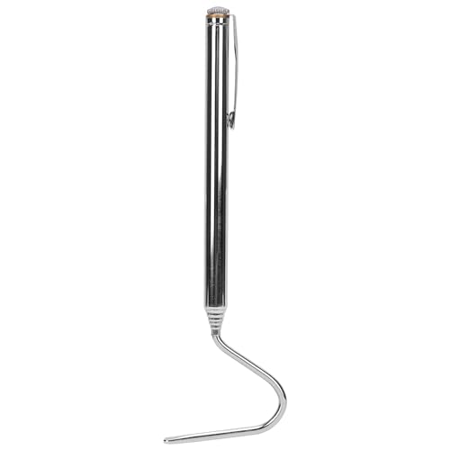 Collapsible Snake Hook 27" Stainless Steel Extensible Snake Catcher Capture Hook Snake Shaft Retractable Reptile Hook Portable Mini Snake Hook Snake Tongs and Snake & Reptile Hook Snake Catching
