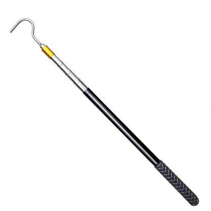 Light Weight Awning Opener Poles Stainless Steel Pull Rod Snake Hook Telescopic Catcher Tool for Easy to Setups
