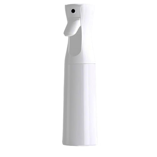Continuous Mist Spray Bottle, 300ml/10.1oz (White, 10.1OZ/300ml) - color: White