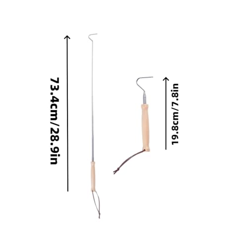 Retractable Hook Professional Telescopic Tool Adjustable Snake Hook for Herpetologists and Wildlife Experts