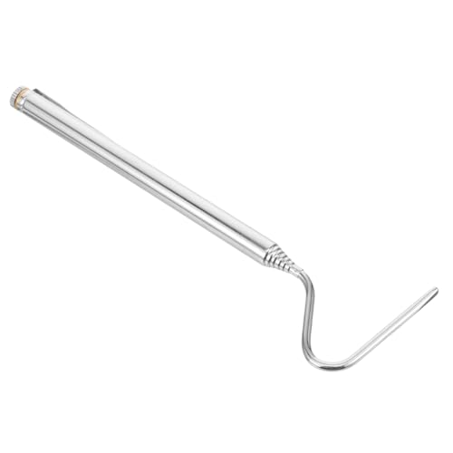 Snake Catcher Tool Retractable Reptile Hook Sturdy Stainless Steel Snake Trap Extendable for Professionals