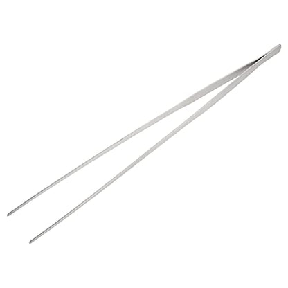 Utoolmart Aquarium Plant Tweezer, Stainless Steel Straight Tweezer, 48cm, For Fish Tank Plant Aquascape Tools, Feeding Tongs, 1 Pcs - color: 1pcs, size: 48cm Straight