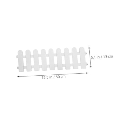 TOYANDONA 6-Piece Reptile Outdoor Enclosure Plastic Tortoise and Small PET Playpen Garden Border Fence for Outdoor Use for Grass and Sunbathing
