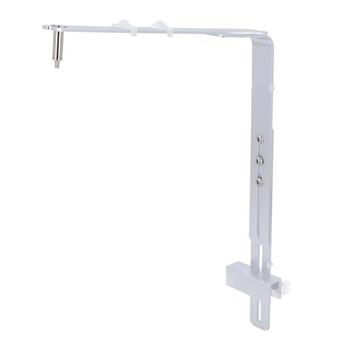Aquarium Light Riser, Adjustable Professional Aquarium Light Stand, Aluminum Alloy Aquarium Light Holder, Aquarium Lamp Bracket, Fish Tank Lighting Holder for Aquarium LED Light - color: Silver
