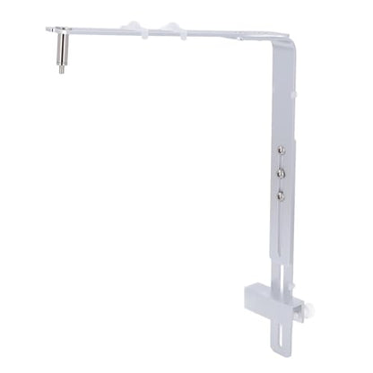 Aquarium Light Riser, Adjustable Professional Aquarium Light Stand, Aluminum Alloy Aquarium Light Holder, Aquarium Lamp Bracket, Fish Tank Lighting Holder for Aquarium LED Light - color: Silver
