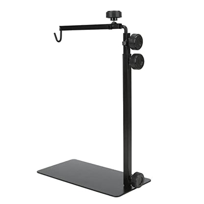 Adjustable Reptile Heat Light Stand, Detachable Terrarium Basking Lamp Holder, Compact and Convenient Storage, Suitable for Many Heights, Firm Structure
