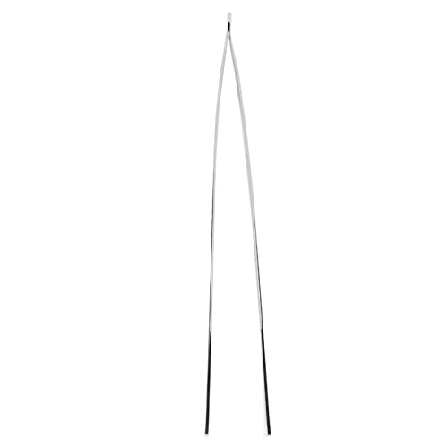 Aquarium Tweezers Stainless Steel Feeding Tongs for Plants and Reptiles - 45cm Long (Straight Tweezers)
