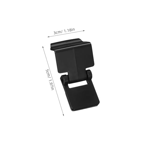 KOMBIUDA 4pcs Reptile Feeding Terrarium Buckle: Anti-Escape Lock Clips for Turtle Tanks Amphibious Breeding Box Latches Secure Pet Cage Accessories