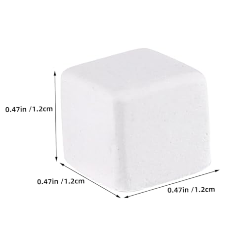 Toyvian 30pcs Natural Mineral Block for Reptiles Tortoises and Amphibians Promotes Growth Supports Stabilizes Water Quality for Turtles Lizards Frogs and Chameleons