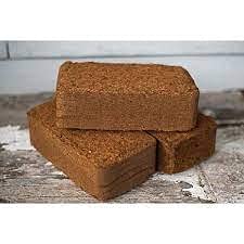 Home and Country Coco Coir Brick 50 Lbs Triple Washed Low EC Coconut Fiber Potting Soil Alternative for Indoor Plants Gardening Essentials and Mulch Compost Base - size: 50 Pound