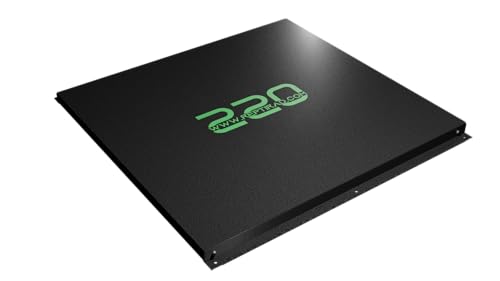 Advanced Radiant Heat Panel for Reptiles – ETL Certified Overhead Heater, 18.5mm Slim, Galvanised Steel Design, Even Heat, Energy Efficient (220 Watt) | Galvanized Steel Design, Only 0.73 Inches Thick, ETL Certified, Energy Saving, Even Heat Distribution