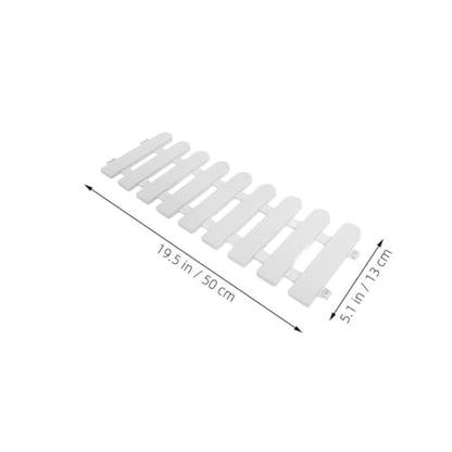 Garneck 6pcs Tortoise Pet Enclosure Garden Animal Barrier Fence Plastic Outdoor Small Pet Cage