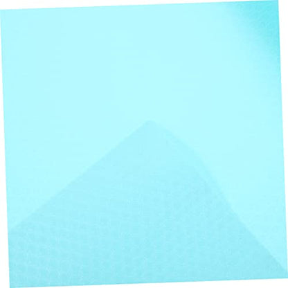 BESPORTBLE Leopard Print Reptile Carpet Bearded Dragon Gecko Snake Tank Mats Eva Material Terrarium Liner Pet Supplies - color: Sky-blue