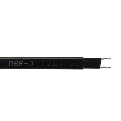 220V Plug-in Power Cord Self Regulating Heating Cable for Water Pipe Freeze Protection, Reptiles(9m) - size: 9m