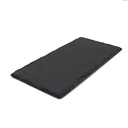 Slate Tiles for Reptiles, Food Bowl Dish Feeding Slate Tortoise Habitat Accessories for Reptiles Tank (30 x 15 cm)
