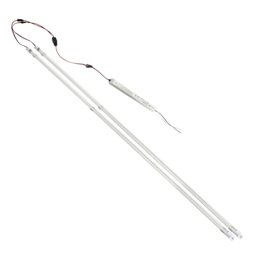 4FT Magnetic LED Retrofit Kit,24W,3500K Warm Light, No Dimmable, Fluorescent Replacement, LED Magnetic Strip Retrofit Kit for Linear Ceiling Fixtures, Crystal White, Easy Installation - color: 4ft 3500k Crystal White