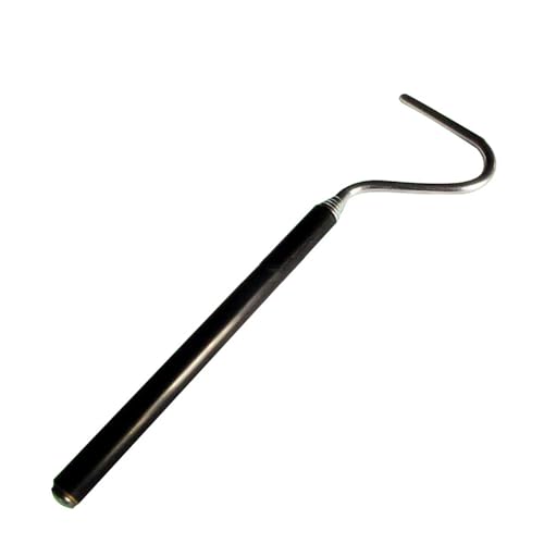 Stainless Steel Extensible Grappling Hook, Pick-Up Handling Tool, Pet Snake Accessories, Pool Skimmer Basket Hook
