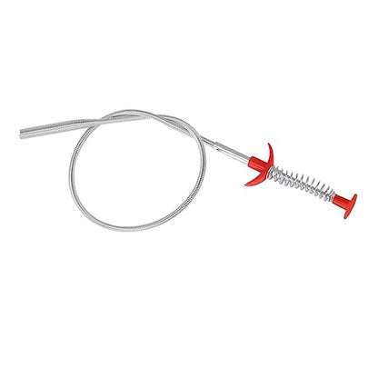 Uonlytech Snake Long Dredging Tool Easy to Bend and Clean Hair Clogs Sink Kitchen Bathroom