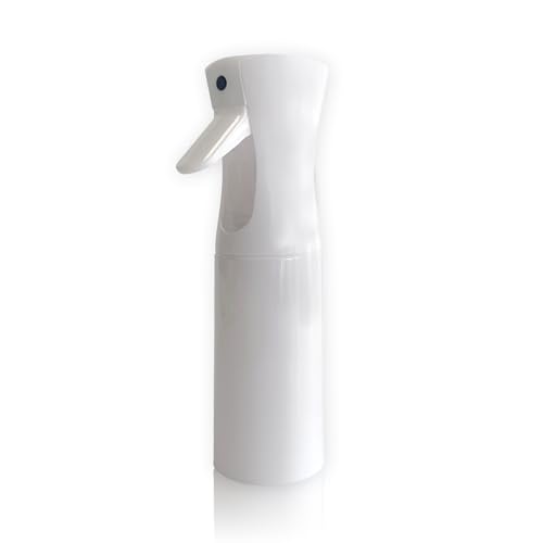 Spray Bottle for Hair Continuous Ultra Fine Mist (200ml) 360° Multi Spray Bottle for Plants, Cleaning, Skin Care Leakproof & Durable 1 Pack - color: Pure White, size: 6.8 Ounces