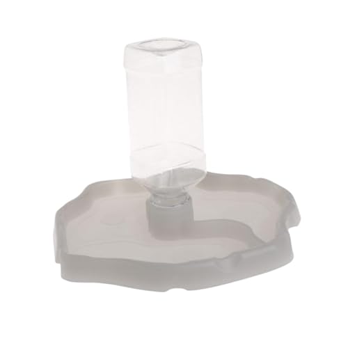 Automatic Water Feeder for Reptiles and Small Pets Turtle and Lizard Drinking Bowl Water Reservoir for Terrarium Use