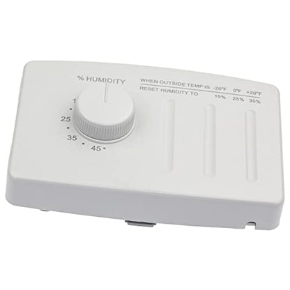 4655 Manual Digital Control Humidistat Will Close The Control Switch for Whole Home Humidifier, Manual Water Saver Furnace Humidifier, Large Capacity