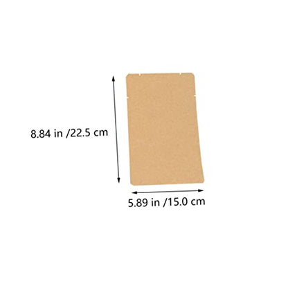 BESPORTBLE Reptile Breeding Box Cushion Paper Kraft Paper Mat for Reptiles Box Liner Moisture Absorbing and Durable Breeding Supplies