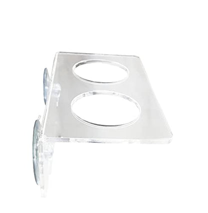 Josh's Frogs Acrylic Feeding Ledge (Holds 2-2 oz Cups) - size: For 2oz Cups