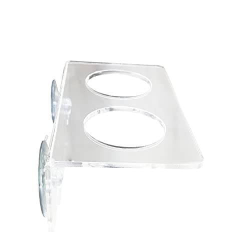 Josh's Frogs Acrylic Feeding Ledge (Holds 2-2 oz Cups) - size: For 2oz Cups