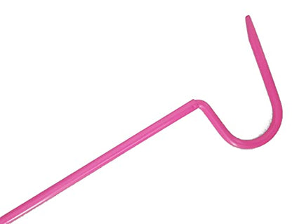 Reptile Hook 18.5" Premium Quality Rubber Non Slip Handle Pink Snake Hook Tools