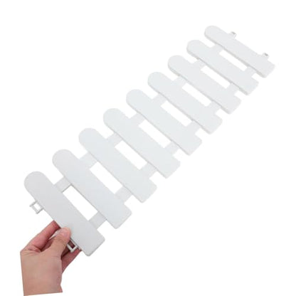 Sosoport 6pcs Outdoor Pet Enclosure Fence for Tortoises and Small Animals Portable Plastic Panel Easy Assembly Safe Sunbathing Area for Garden