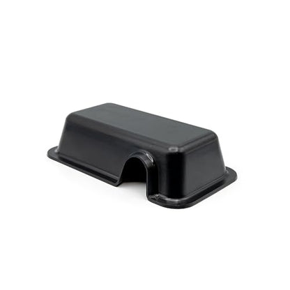 Pangea Reptile Hide Box, A - Mini 5.5"x3"x1.5" | Fits Standard Shoe Case Rack Units, Usable as Snake Tank Accessories, Good for Hatchling Ball Python, Boa, Baby Leopard Gecko - size: A- Mini