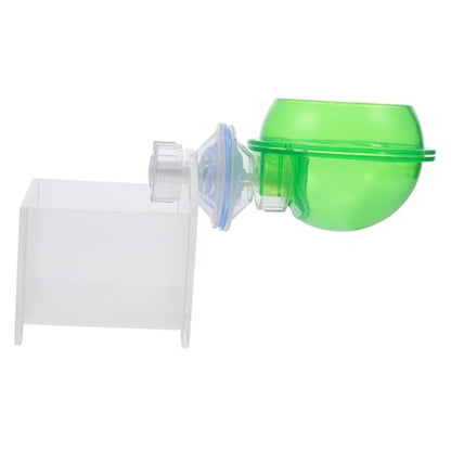 Abaodam 2pcs Reptile Feeding Bowl Cup Safe Water Dish for Lizards Geckos and Chameleons Easy to Install for Reptile Hydration