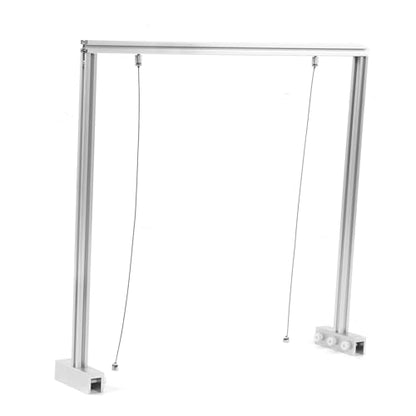 Reptile Lamp Stand, Adjustable Aluminium Alloy Hanging Lamp Holder for Turtle Tank Fish Tank, Reptile Light Bracket with Reinforced Base for Aquariums up to 19mm Glass