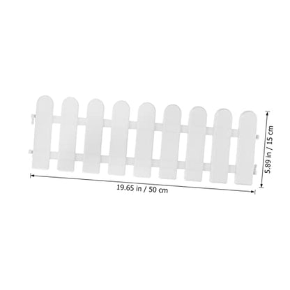 Ipetboom Outdoor Pet Fences 8 Pcs Tortoise Enclosure Playpen Easy Install Predator Proof Turtle Fence Safe Pet Isolation Gate 19.68X5.90X0.78In