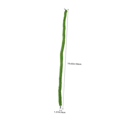 ABOOFAN Reptile Climbing Rope with Suction Cup, 50cm Artificial Vine for Terrarium Habitat, Flexible Hanging Vine Decor for Chameleon, Lizard, Frog, and Jumping Spider Pets