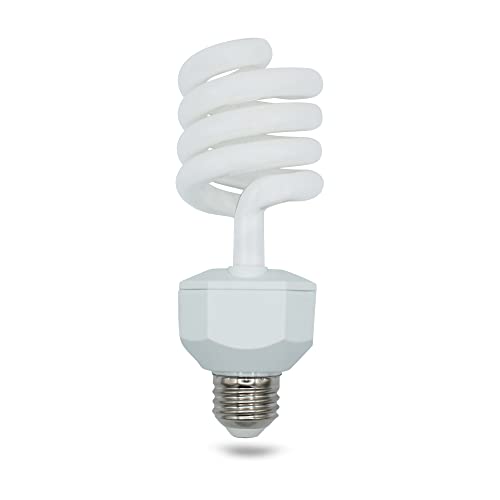 lumenivo 23 Watt UVB Reptile Light 5.0 23W Spiral Reptile Heat Terrarium Light Bulbs for Turtles, Gecko, Tortoise, Snake, Lizard, Chameleons, and Insects - 120V - 1 Pack - color: Uvb 5.0, size: 1 Count (Pack of 1)