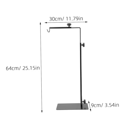 BESPORTBLE Adjustable Plant Lamp Stand for Reptile Tanks Durable Metal Light Rack for Heating Lamps for Bearded Dragons Turtles and Other Reptile Pets Easy to Install