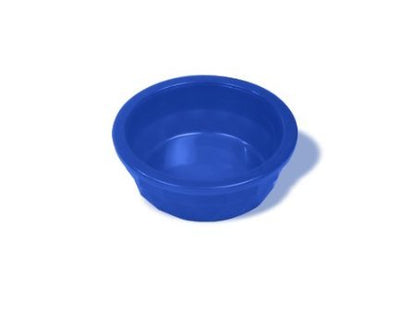 Van Ness Pets Crock Style Heavyweight Translucent Medium Bowl, 20 OZ Food/Water Dish - color: Blue, size: Medium (20 fl oz) - Pack of 1