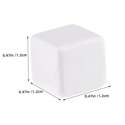 Happyyami 30pcs Natural Mineral Calcium Blocks for Turtles Tortoises Lizards Frogs Chameleons Enhances Water Stability Supports Growth and Versatile Reptile Amphibian Care