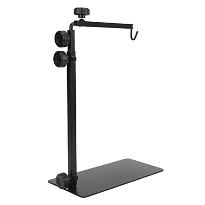 Adjustable Reptile Heat Light Stand, Detachable Terrarium Basking Lamp Holder, Compact and Convenient Storage, Suitable for Many Heights, Firm Structure