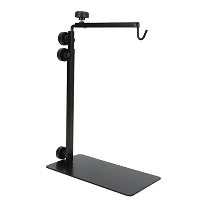 Adjustable Reptile Heat Light Stand, Detachable Terrarium Basking Lamp Holder, Compact and Convenient Storage, Suitable for Many Heights, Firm Structure