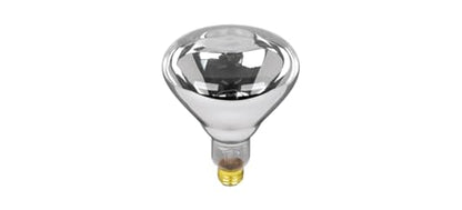 Satco S4999 Medium Light Bulb in Bronze/Dark Finish, 6.50 inches, 1 Count (Pack of 1), Clear Heat