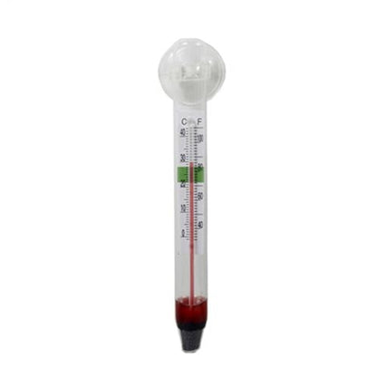 Aquarium Thermometer, Fish Tank Thermometer, Aquarium Temperature Gauge with Suction Cup, Floating Thermometer for Fish Tank, Household Fish Tank Temperature Gauge