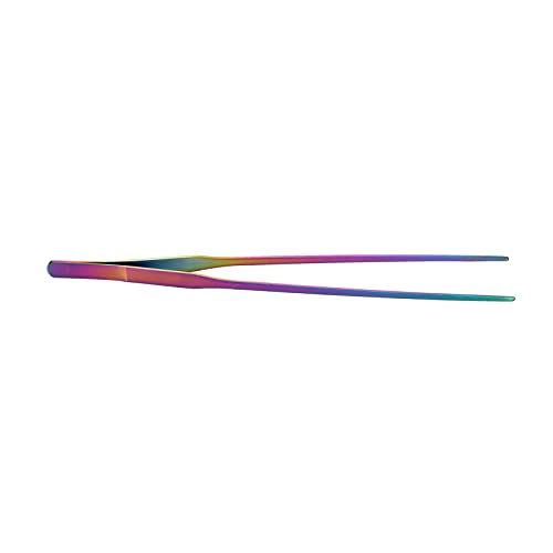 Aquarium Tweezers, Feeding Tongs 27cm Stainless Steel Long Tweezer Planted Tongs Feeding Tools Long Tweezers for Aquatic Plants, Reptile, Snakes, Lizards, Feeder (27cm