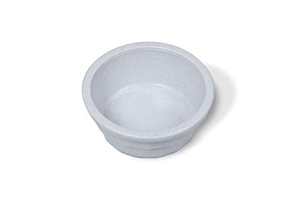 Van Ness Pets Crock Style Heavyweight Medium Bowl,20 Ounce Food and Water Dish for Cats and Dogs,Greystone,(Pack of 12) - color: Greystone, size: Medium (20 fl oz) - Pack of 12