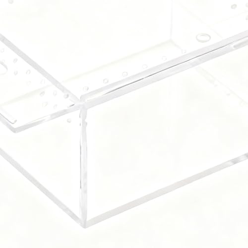 Spider Terrarium, Easy Observation, 10.5x8.5x6cm, Transparent Breeding Box, Frog Breeding Box, Portable and Convenient Enclosure, for Spiders, Snakes, Lizards, Frogs, Geckos