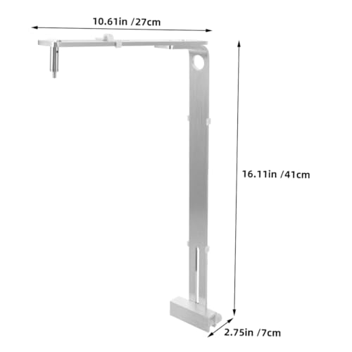 UKCOCO Aquarium Light Riser Bracket Durable Holder for Versatile Fish Tank Compatibility Modern Aesthetic Design Easy Installation for All Aquarium